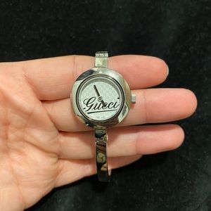 Gucci silver watch